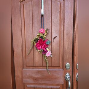 Handmade Autumn Crescent Moon Wreath